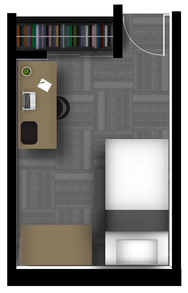 PIT Single floor plan